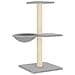 Albero Per Gatti Con Tiragraffi In Sisal Grigio Chiaro 72 Cm - Foto miniatura 4
