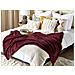 Coperta Namdu 125 X 150 Cm Bordeaux - Foto miniatura 6