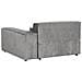 Chaise Longue Versione Sinistra Hellnar Tessuto Grigio - Foto miniatura 2