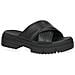 Black Softnap Casual Open Slippers Ciabatte Pelle Scarpe Donna Nero Eu 41, 9-27207-20-040 - Foto miniatura 2