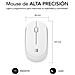 Mouse SUBMO-B2SW011 3 Tasti Wireless Ottico 1200 DPI Colore Bianco - Foto miniatura 3