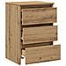 Comodino Rovere Artigianale 40x35x62,5 cm in Legno Multistrato - Foto miniatura 6