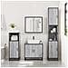 Mobile Lavabo Bagno Grigio Sonoma 65x33x60 Cm Legno Multistrato - Foto miniatura 3