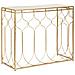 Tavolo Consolle Mf613 - Oro - Metallo - 96,5x41x78 Cm - Foto miniatura 1