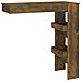 Bancone Da Muro Rovere Fumo 102x45x103,5 Cm Legno Multistrato - Foto miniatura 1