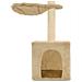 Lusso Casadino -  Albero Per Gatti Con Tiragraffi In Sisal 105 Cm Beige - Foto miniatura 5