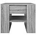 Lusso Casadino -  Tavolino Salotto Grigio Sonoma 55,5x55x45 Cm Legno Multistrato - Foto miniatura 2