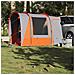 Tenda da Campeggio 4 Persone Grigio e Arancione Impermeabile - Foto miniatura 2