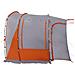 Tenda da Campeggio 4 Persone Grigio e Arancione Impermeabile - Foto miniatura 6