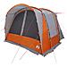 Tenda da Campeggio 4 Persone Grigio e Arancione Impermeabile - Foto miniatura 8