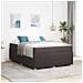 Struttura letto con materasso Marrone scuro 140 x 200 cm - Foto miniatura 2