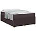 Struttura letto con materasso Marrone scuro 140 x 200 cm - Foto miniatura 3