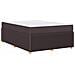 Struttura letto con materasso Marrone scuro 140 x 200 cm - Foto miniatura 9