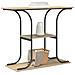 Tavolo consolle rovere sonoma 101 x 35 x 80.5 cm - Foto miniatura 3