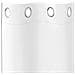 Tende con tende 2 pcs Bianco Puro 260x140cm Poliestere - Foto miniatura 5