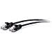 Cavo patch di rete Ethernet sottile Cat6a antigroviglio, non schermato (UTP) da 3,1 m - Nero - Foto miniatura 1