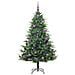 Albero di Natale artificiale preilluminato con set di palline - Foto miniatura 4