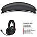 Cuscinetto Di Ricambio Per Archetto Per Hyperx Cloud Flight/flight S - Comfort In Memory Foam Premium - Foto miniatura 2