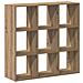 Libreria Rovere Artigianale 102x32x102 cm in Legno Multistrato - Foto miniatura 6