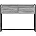 Tavolino Grigio Sonoma 100 x 36 x 75 cm Legno multistrato - Foto miniatura 6