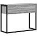 Tavolino Grigio Sonoma 100 x 36 x 75 cm Legno multistrato - Foto miniatura 8