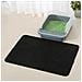 Tappetino per lettiera igienico nero facile da pulire 60x45cm - Foto miniatura 2