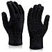 Guanti A Maglia Touchscreen - Taglia Unica (1 Paio) Black - Foto miniatura 1