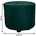 Sgabello In Legno Rivestito Verde 30x24h - Foto miniatura 7