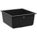 Lavello Nero 430 x 460 mm 80% Quarzo e 20% Resina - Foto miniatura 5