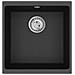 Lavello Nero 430 x 460 mm 80% Quarzo e 20% Resina - Foto miniatura 6