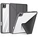 Cover per iPad Pro 12.9 (2022) - TPU+PC+Pelle /PU, Grigio, Antiurto - Foto miniatura 1