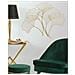 Decorazione In Metallo 3d Foglia 34-oro-metallo-79x5x68 Cm - Foto miniatura 5