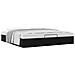 Letto ottomano Nero King size Similpelle - Foto miniatura 1