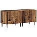 Mobile TV LED a 3 pezzi Legno antico Legno ingegnerizzato - Foto miniatura 4