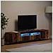 Mobile TV LED a 3 pezzi Legno antico Legno ingegnerizzato - Foto miniatura 8