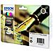 C13T16364020 Cartuccia Ink Originale Nera Ciano Gialla Magenta per Epson Workforce WF-2520NF Confezione 4 pezzi - Foto miniatura 3