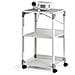 carrello per videoproiettore serie system grigio - Foto miniatura 1