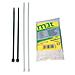 Fascette Nylon 3,6x200 Bianche - Foto miniatura 1