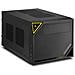 Case Shark Zone C10 Mini-ITX Colore Nero / Giallo - Foto miniatura 2