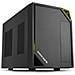 Case Shark Zone C10 Mini-ITX Colore Nero / Giallo - Foto miniatura 3