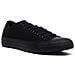 Scarpe Uomo E Donna In Tela Total Balck Basse Taglia 41 - 26 Cm - Foto miniatura 6