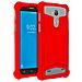 Cover Bumper Universale Smartphone Da 4.3 A 4.7 Pollici In Silicone Gel Rosso - Foto miniatura 1