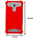 Cover Bumper Universale Smartphone Da 4.3 A 4.7 Pollici In Silicone Gel Rosso - Foto miniatura 3
