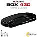 Box Da Tetto Baule Portatutto 430l Nero Lucido Abs - Foto miniatura 1
