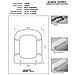 Copriwater Ideal Standard Conca Champagne Cerniera Cromo-sedile-asse Wc - Foto miniatura 1