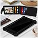 Cover Smartphone 5,3"" A 5,5"" Cover Universale Silicone Porta-carte - Nero - Foto miniatura 3