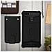 Cover Smartphone 5,3"" A 5,5"" Cover Universale Silicone Porta-carte - Nero - Foto miniatura 5