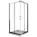 Box Doccia Quadrato Angolare, Scorrevole, Vetro Easy-clean, Regolabile, 75 X 75 Cm - Foto miniatura 1