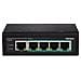 5-port Ind. Fast Eth Poe+ Switch Din-rail In - Foto miniatura 3