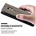 Custodia Compatibile Con Samsung Galaxy S5 / S5 Neo In Bruno Pietra - Coperchio Protettivo Con Chiusura Magnetica, Funzione Stand E 2 Finestre Di Visualizzazione - Foto miniatura 8